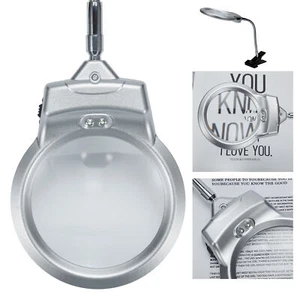 Magnifying Glass Light Magnifying Lamp Desk Lamp with Magnifier for Close Work - Picture 1 of 12