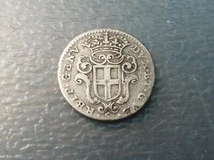 ITALIA GENOVA 5 SOLDI 1675 ( SAN JUAN ) MBC- - Imagen 1 de 2