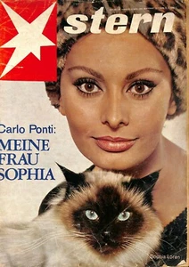 Stern Magazine 4 April 1965 - Sophia Loren Cover - Picture 1 of 1