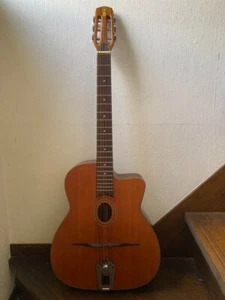 saga BM-200 Maccaferri guitar Django Reinhardt made in Japan used w/gig bag - Picture 1 of 9
