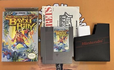 NES ADVENTURES OF BAYOU BILLY CIB NINTENDO MANUAL INSERTS - Image 1 of 4