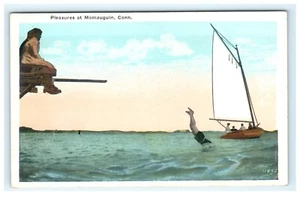 Pleasures at Momauguin CT, Connecticut Schwimmsegelboot - Bild 1 von 2