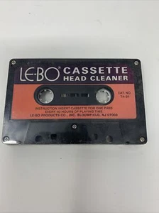 LE-BO Cassette Tape Head CleanerNo. TA-38 NEW SEALED - Picture 1 of 2