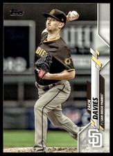 2020 Topps Update Zach Davies San Diego Padres #U-155