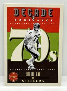 2023 Legacy Legends Lot of 6 Cards - Joe Greene Mike Ditka Tim Brown Joe Theismann - Bild 1 von 12
