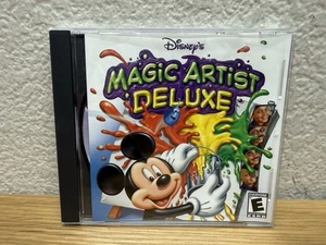 Walt Disney's : Magic Artist Deluxe (CD-ROM, 2001) PC Interactive Art Software - Picture 1 of 3