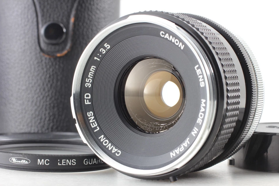 Probado [casi como nuevo con estuche] Lente Canon FD 35mm f3.5 Gran Angular... - Imagen 1 de 4