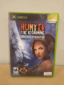 Hunter: The Reckoning - Redeemer (Microsoft Xbox, 2003) Completo con Manual - Imagen 1 de 4