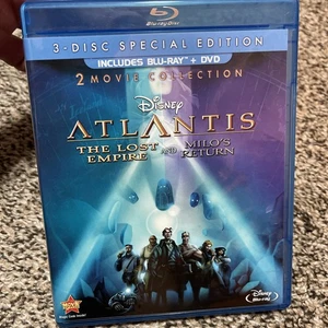 Disney Atlantis: The Lost Empire / Atlantis: Milo’s Return (Blu-ray + DVD, 2003) - Picture 1 of 7
