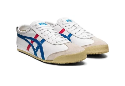 Unisex Moda MEXICO 66 Blanco/Azul Tenis 1183C102 por Onitsuka Tiger Foto 1 de 4