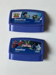 Vtech Innotab Games Cartridges 4 - 6 Years Marvel Spider-Man Disney Toy Story - Picture 1 of 2