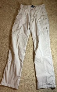 Pantalones 5.11 Tactical Series Para Hombre 28x34 Caqui Beige Bolsillos Carga Exterior Utilidad - Imagen 1 de 11