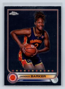 2022 Topps Chrome McDonalds All American JANIAH BAKER #73 **READ**