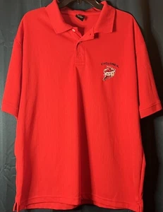 Starter Brand Iowa State University Cyclones Red Polo Shirt - LARGE - Bild 1 von 2