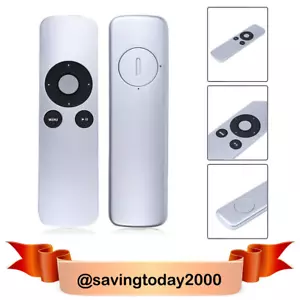 Apple TV Replaced Remote For Apple TV 1st 2nd 3rd Gen Silver A1294 MM4T2AM/A - Picture 1 of 7