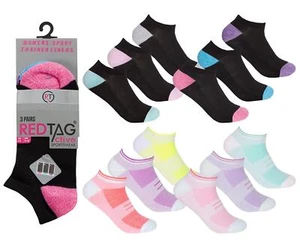 Sport Trainer Socks Ladies Cotton Rich Active Ventilation Mesh Low Cut Sock - Picture 1 of 13