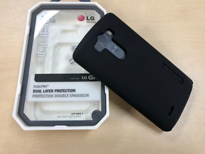 Incipio LG G3 DualPro Dual Layer Protection Case for LG G3 in Black NEW - Image 1 of 4
