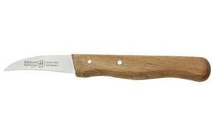 ROBERT KLAAS "BENT" PEELING KNIFE STAINLESS 2.17" BLADE / BEECH WOOD ** NEW ** - Picture 1 of 1