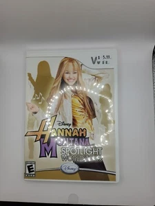 Hannah Montana: Spotlight World Tour (Nintendo Wii, 2007) - Picture 1 of 2