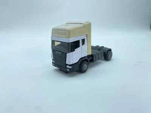 MODELLINO CAMION SCANIA - TEAMA TOYS - SCALA 1:50 BIANCO - Picture 1 of 6