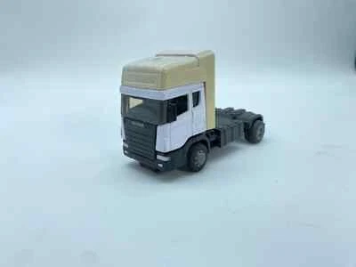 MODELLINO CAMION SCANIA - TEAMA TOYS - SCALA 1:50 BIANCO - Immagine 1 di 4