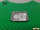 LEGO 1Stk Platte / Motorhaube 4x6 neu-dunkelgrau beklebt 52031
