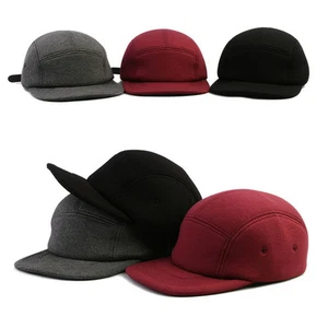 Unisex Baseballkappe Herren Damen Mqum leer schlicht Rayon Campkappe Winterhüte - Bild 1 von 10