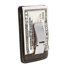 HoJ Co. WYATT Money Clip Wallet | Minimalist Card Wallet with Money Clip | Sl...