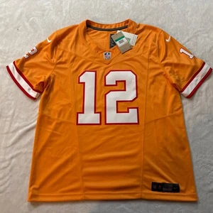 Maglia Nike Uomo Tom Brady Vapor FUSE Limited Tampa Bay Bucs Creamsicle XL NFL - Foto 1 di 12