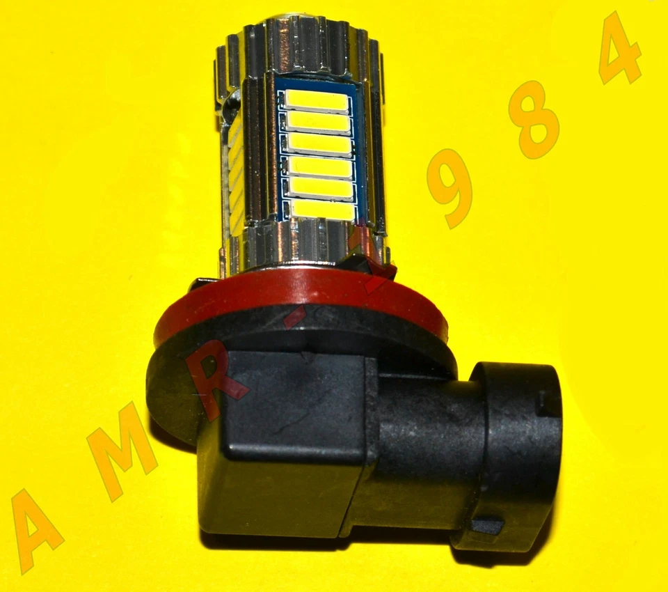 LAMPADA H8 / H9 / H11 LED / COLORE BIANCO / 12V  / 26 LED / 580 LUMEN - Immagine 1 di 1