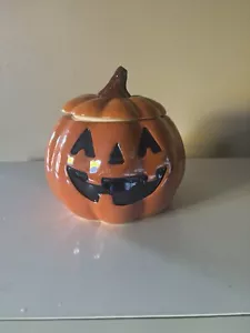 Halloween Kürbis Keramik Keksdose - Bild 1 von 6