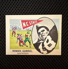 1961 Nu Roman Gabriel #166 RC Rookie Card