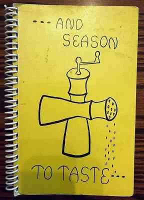 Methodist Church Lexington Nebraska Cook Book Vintage 1960s - Image 1 of 4