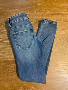 Cat and Jack Kids Jeans Girls Denim Pants Skinny Adjustable Waist Size 8 - Picture 1 of 3