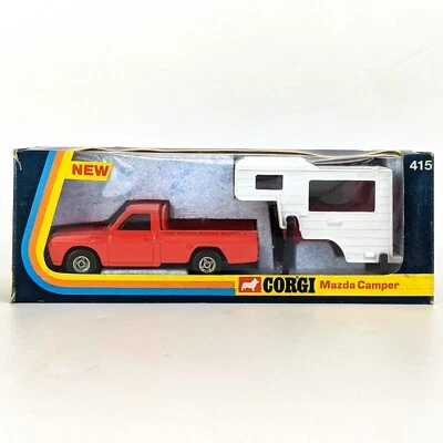 Cámper Corgi 415 Mazda B1600 en rojo y blanco - EN CAJA Foto 1 de 4