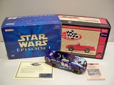 Action 1:43 1999 Jeff Gordon  #24 Star Wars Pedal Car Bank 