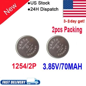 2pcs CP1254 (A3) battery for Sony WF-1000XM3 WF-1000X WF-SP700N Headphones - Picture 1 of 2