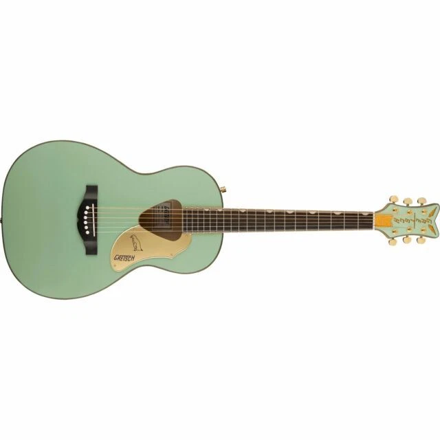 Gretsch G5021E Rancher Penguin Parlor Acoustic-Electric Guitar - Green