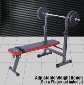 Energetics Foldable Weight Bench Press - Home Gym Fitness Equipment - Picture 1 of 4
