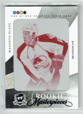 10-11 UD Upper Deck The Cup  Brandon Yip  1/1  Printing Plate  Rookie