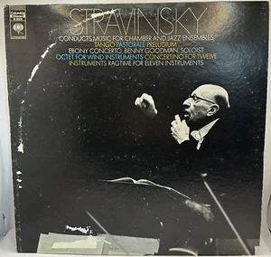 Stravinsky Conducts Music For Chamber And Jazz Ensembles Columbia M 30579 LP - Picture 1 of 5