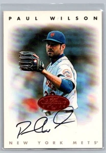 Paul Wilson 1996 Leaf Signature Series - Picture 1 of 2