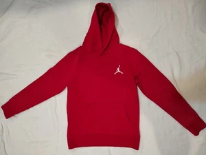 kids Jordan Essentials Fleece Pullover Hoodie Grade-School Size M - Picture 1 of 6