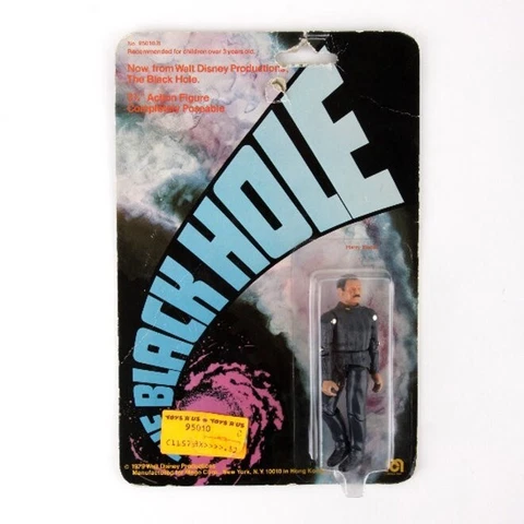 NEW 1979 The Black Hole Harry Booth Action Figure by Mego - MOC Cover
