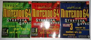 Unofficial Nintendo 64 Ultimate Strategy Guide Volumes 1-3 | Read Description - Picture 1 of 8