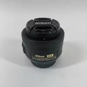 Nikon AF-S DX NIKKOR 35mm f/1.8 Digital Camera Lens - Picture 1 of 7