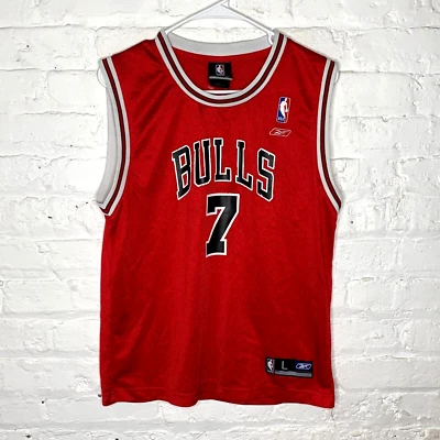 Vintage Ben Gordon Chicago Bulls Jersey Reebok Basketball NBA Youth Large 14-16 - Image 1 of 4