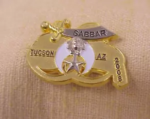 2008 Sabbar Tucson AZ Lapel Hat Pin - Picture 1 of 2