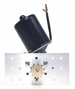 Motor de engranajes Maker 12v DC 100 RPM motor engranaje cadena de rodillos piñón + soporte - Imagen 1 de 3
