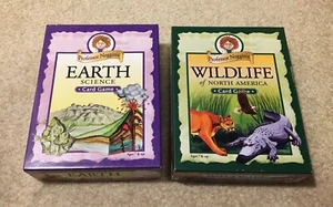 Lote de Juegos de Cartas Educativos Profesor Noggins Vida Silvestre N. América Ciencias de la Tierra - Imagen 1 de 12